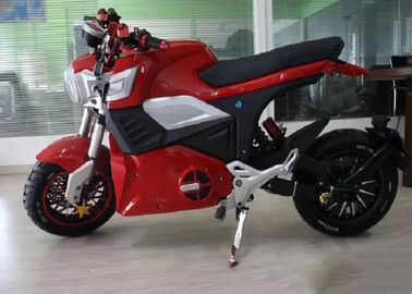 중국 직접적인 허브 모터 드라이브 전기 스포츠 오토바이 디스크 브레이크 70km/H 최고 속도 협력 업체