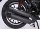 CDI 점화 125cc 거리 법적인 오토바이 안정되어 있는 튼튼한 구조 검정 색깔 협력 업체